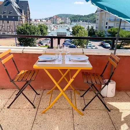 Duplex 2 Pieces Port Cabourg - 2 A 4 Personnes - Terrasse - Vue Port - Exclusif Book Ing Apartment Dives-sur-Mer Exterior photo