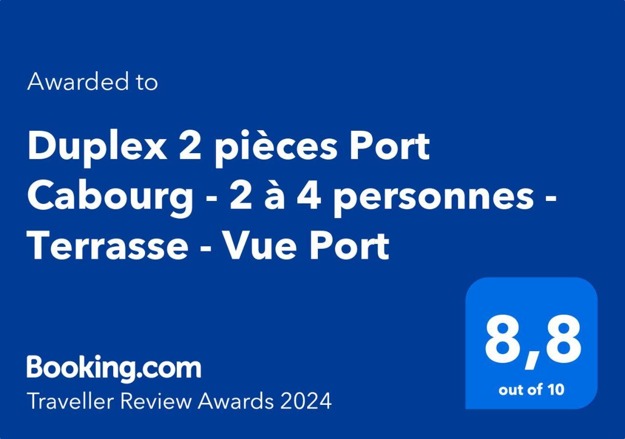 Duplex 2 Pieces Port Cabourg - 2 A 4 Personnes - Terrasse - Vue Port - Exclusif Book Ing Dives-sur-Mer